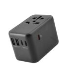 Travel Adapter, Universal Travel Adapter USB Type C, Worldwide Power ...